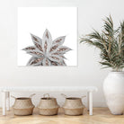 Gray Agave with Rose Gold Glitter #3 #shiny #tropical #decor by Anita & Bella Jantz on GIANT ART - gray photo illustration