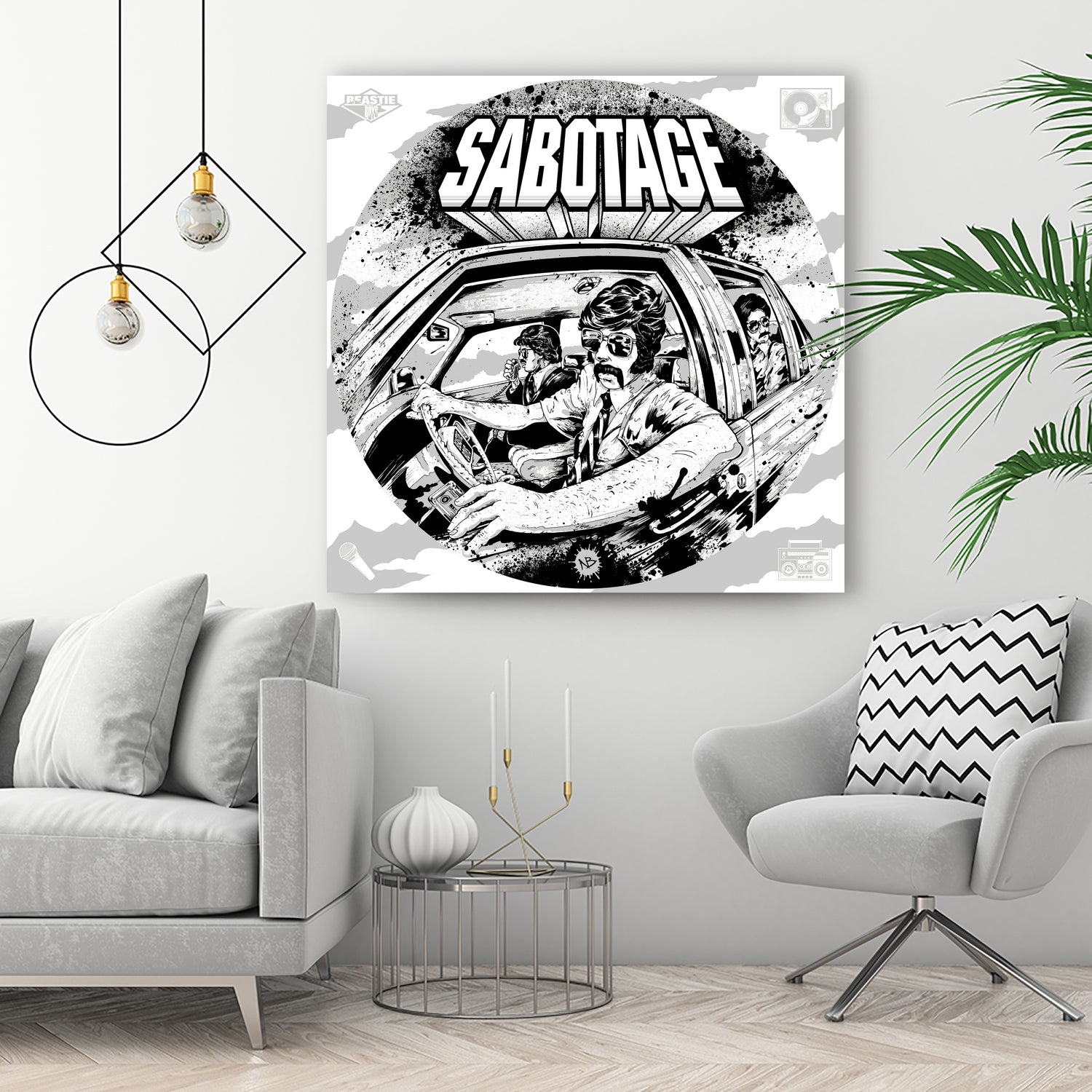 Sabotage by Nick Beery on GIANT ART - black digital drawing