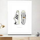 Adidas Superstar80s by Herinson Alvarez on GIANT ART - white digital drawing