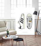 Adidas Superstar80s by Herinson Alvarez on GIANT ART - white digital drawing