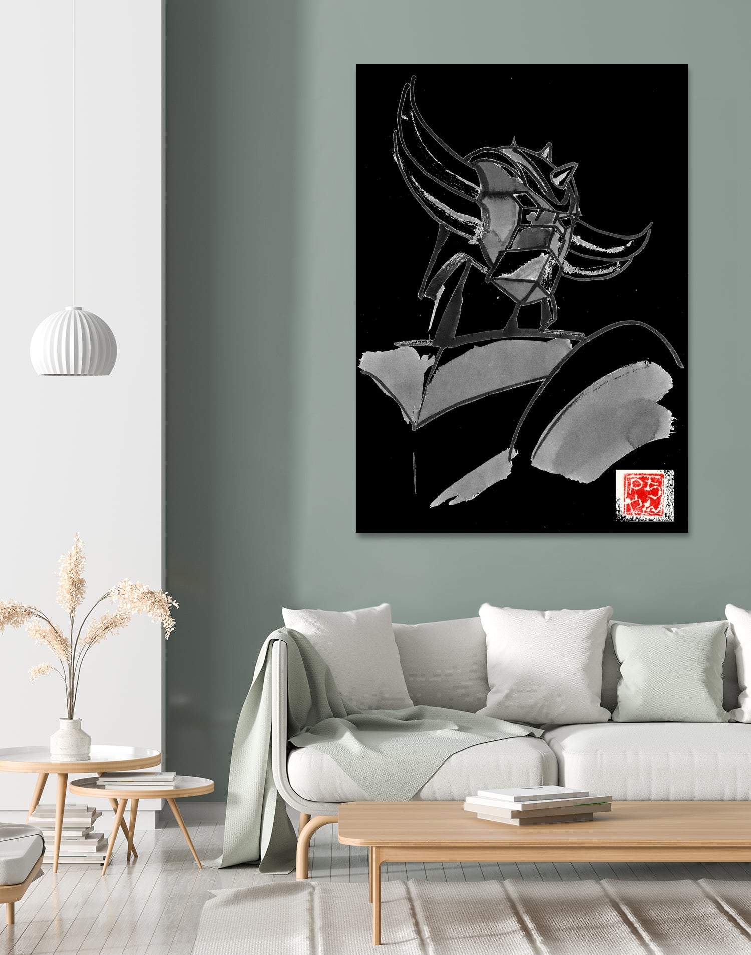 goldorak 02 by philippe imbert on GIANT ART - black character design