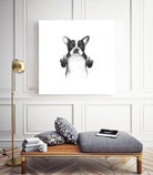 Censored dog by Solti Balázs on GIANT ART - white digital drawing