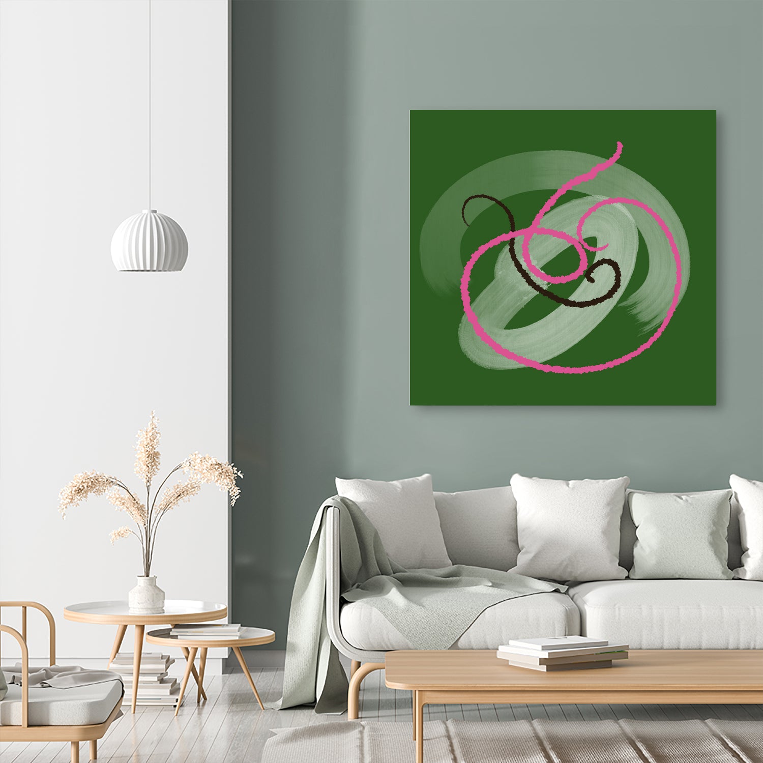 Helene_ by Paul Smith on GIANT ART - green digital painting