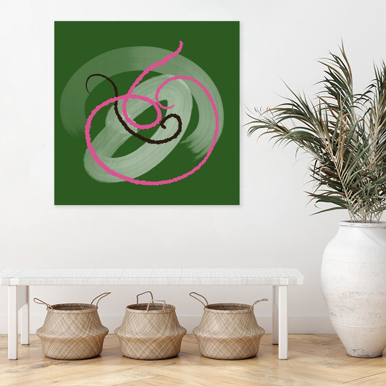 Helene_ by Paul Smith on GIANT ART - green digital painting