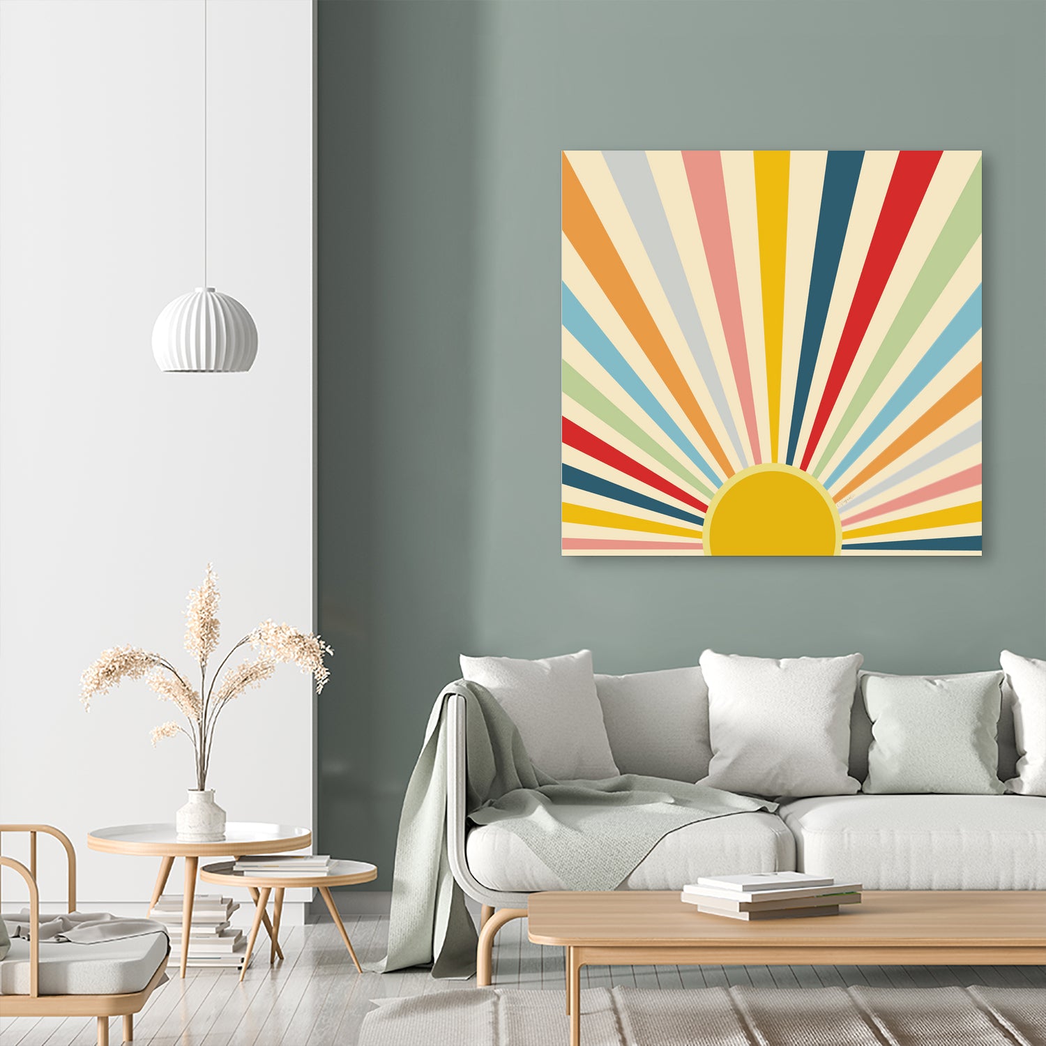 Sun Shines Inside you by Chrysafia Vogiatzi on GIANT ART - yellow digital painting
