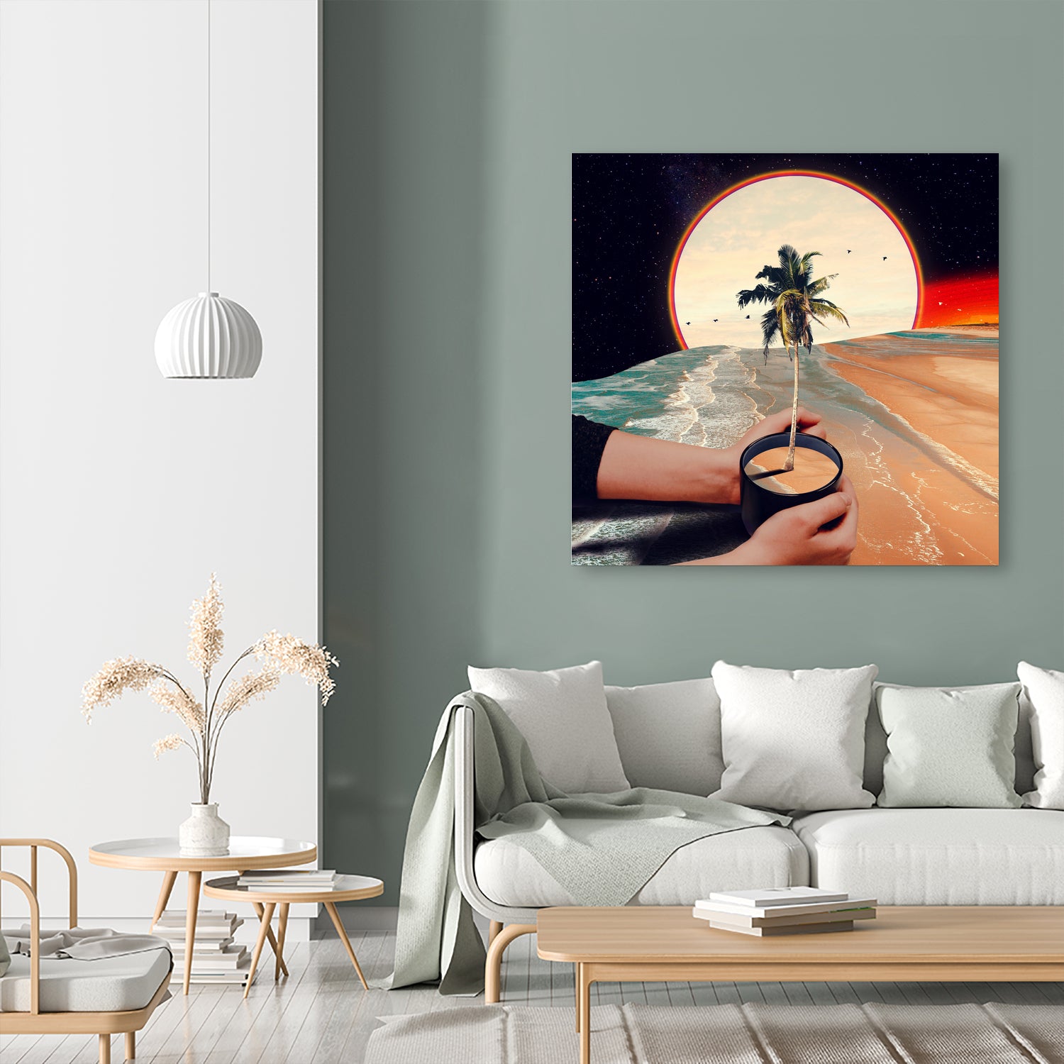 A Cup of Sunshine by Francis Mi Oza on GIANT ART - black photo manipulation