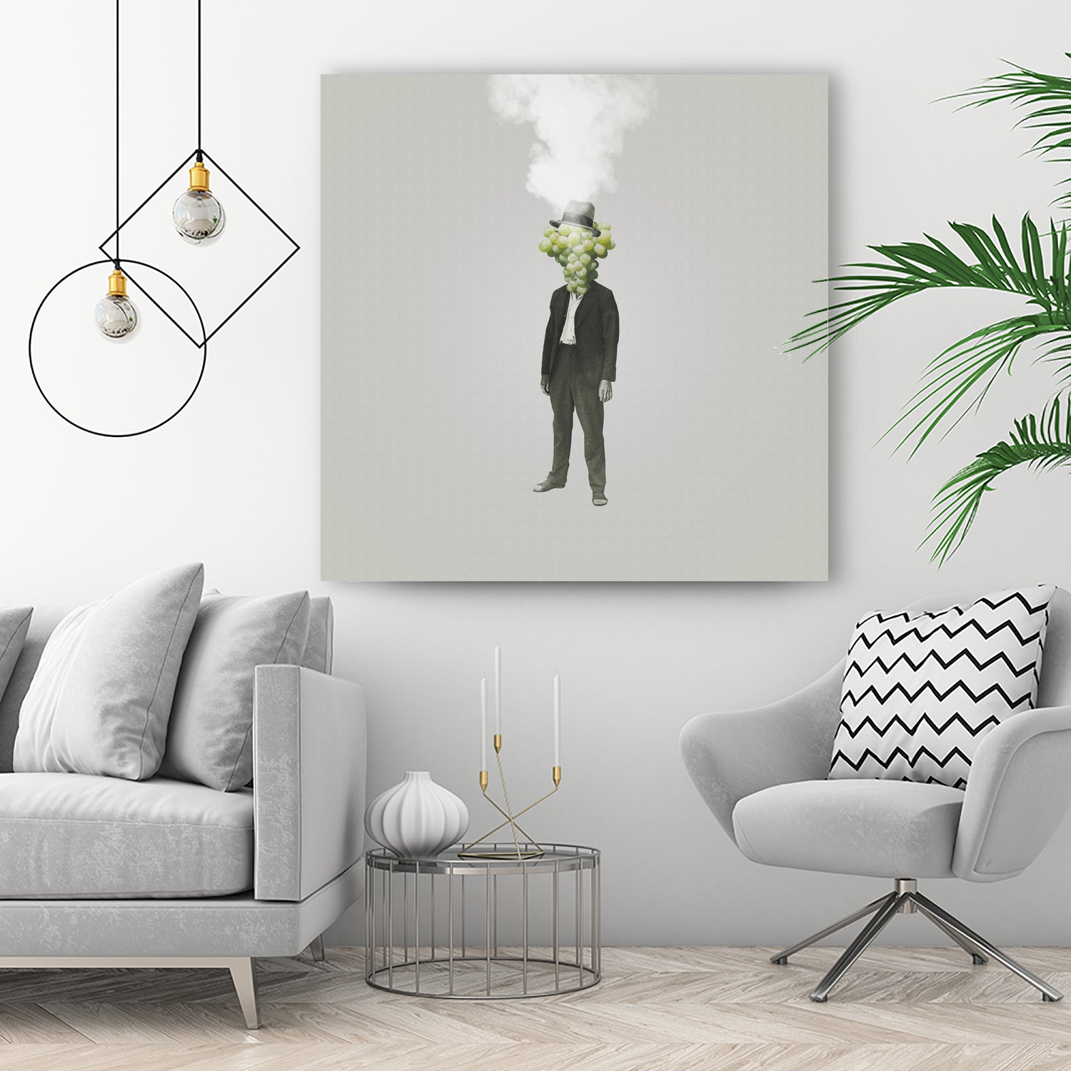 Grape Mugshot by Isa Valimaki on GIANT ART - green photo manipulation