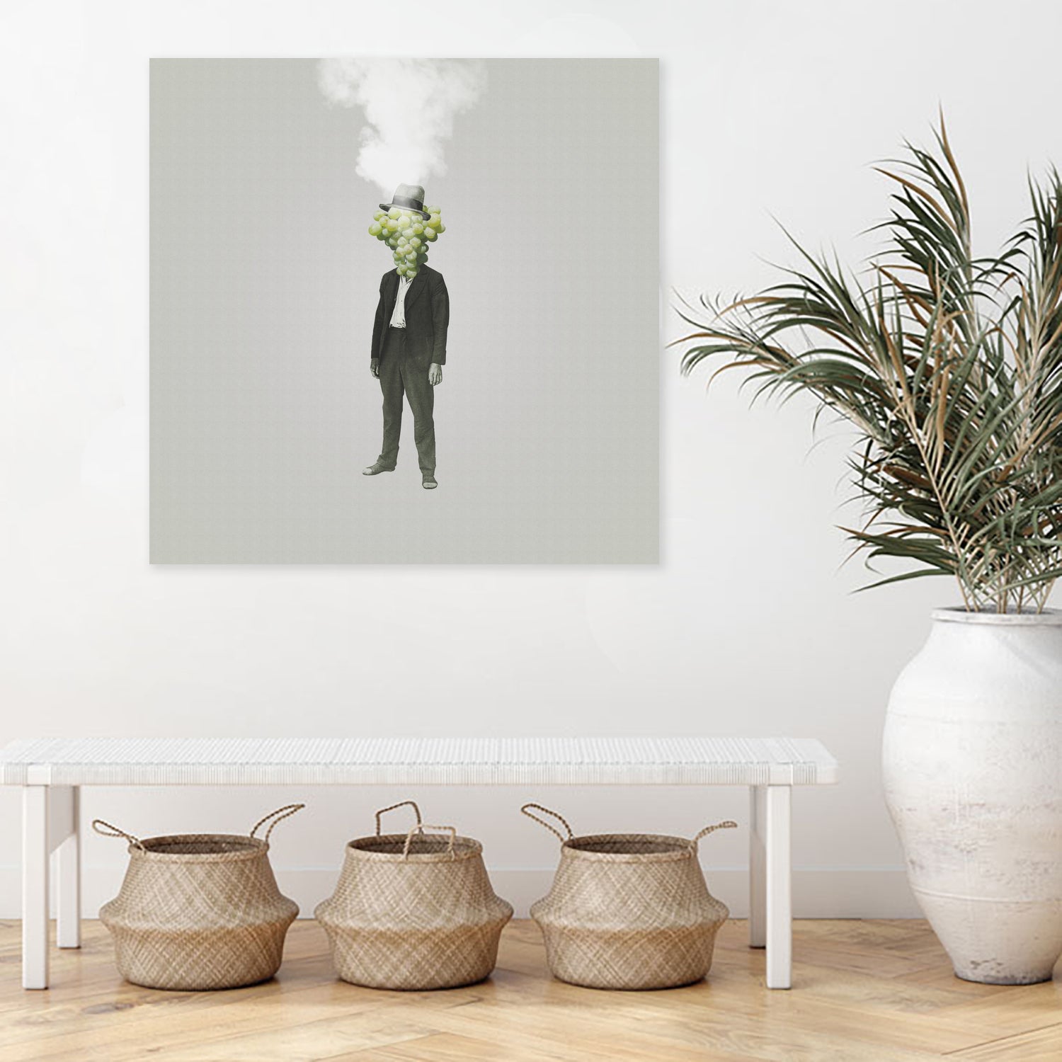 Grape Mugshot by Isa Valimaki on GIANT ART - green photo manipulation