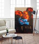 Enjoy by Seam Less on GIANT ART - black photo manipulation