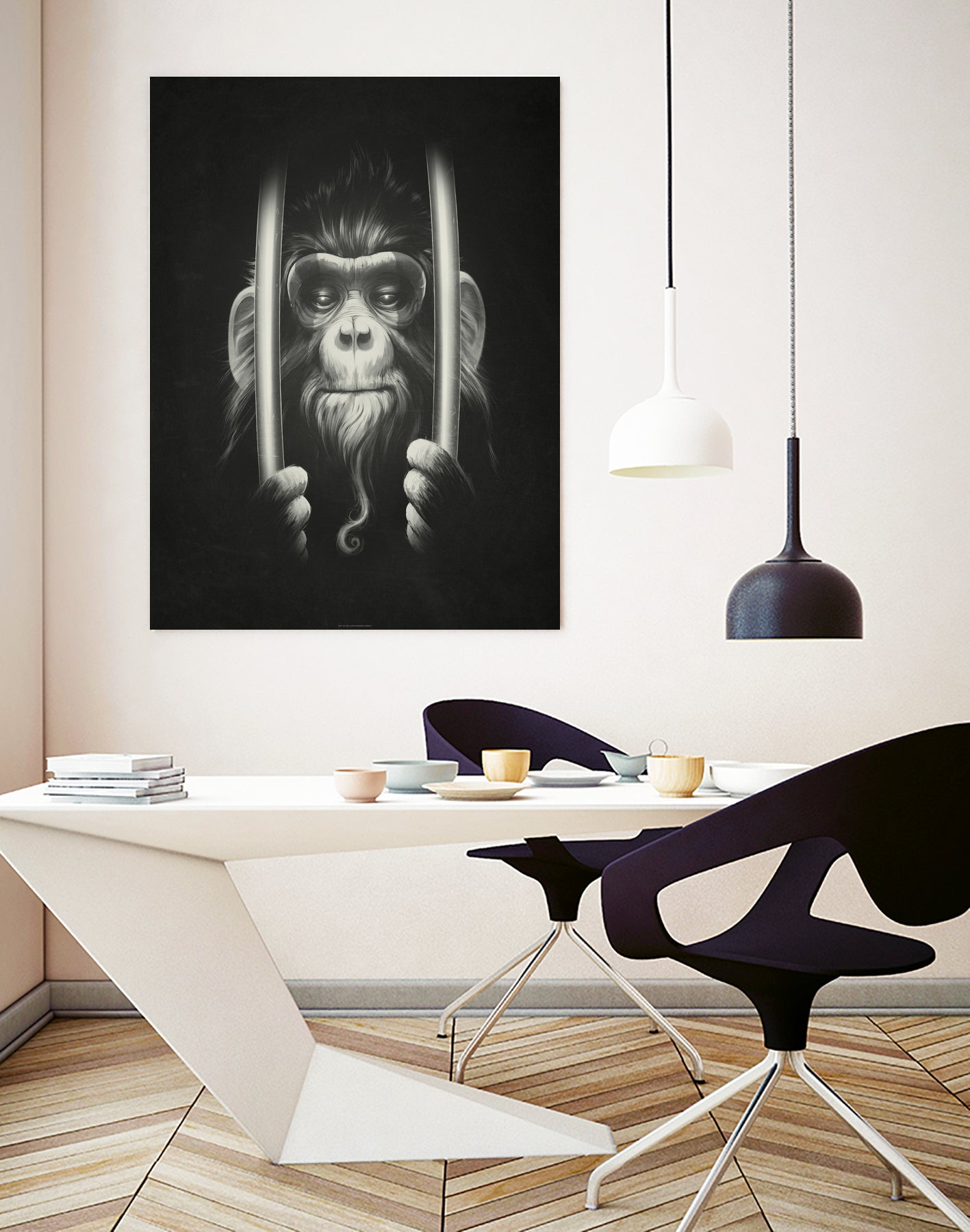 Prisoner II by Lukáš Brežák on GIANT ART - black digital painting