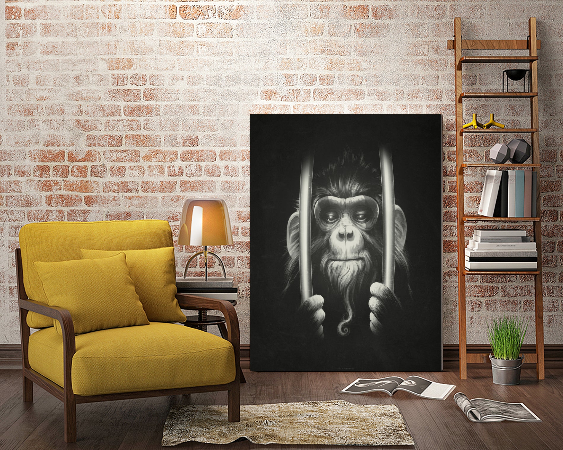 Prisoner II by Lukáš Brežák on GIANT ART - black digital painting