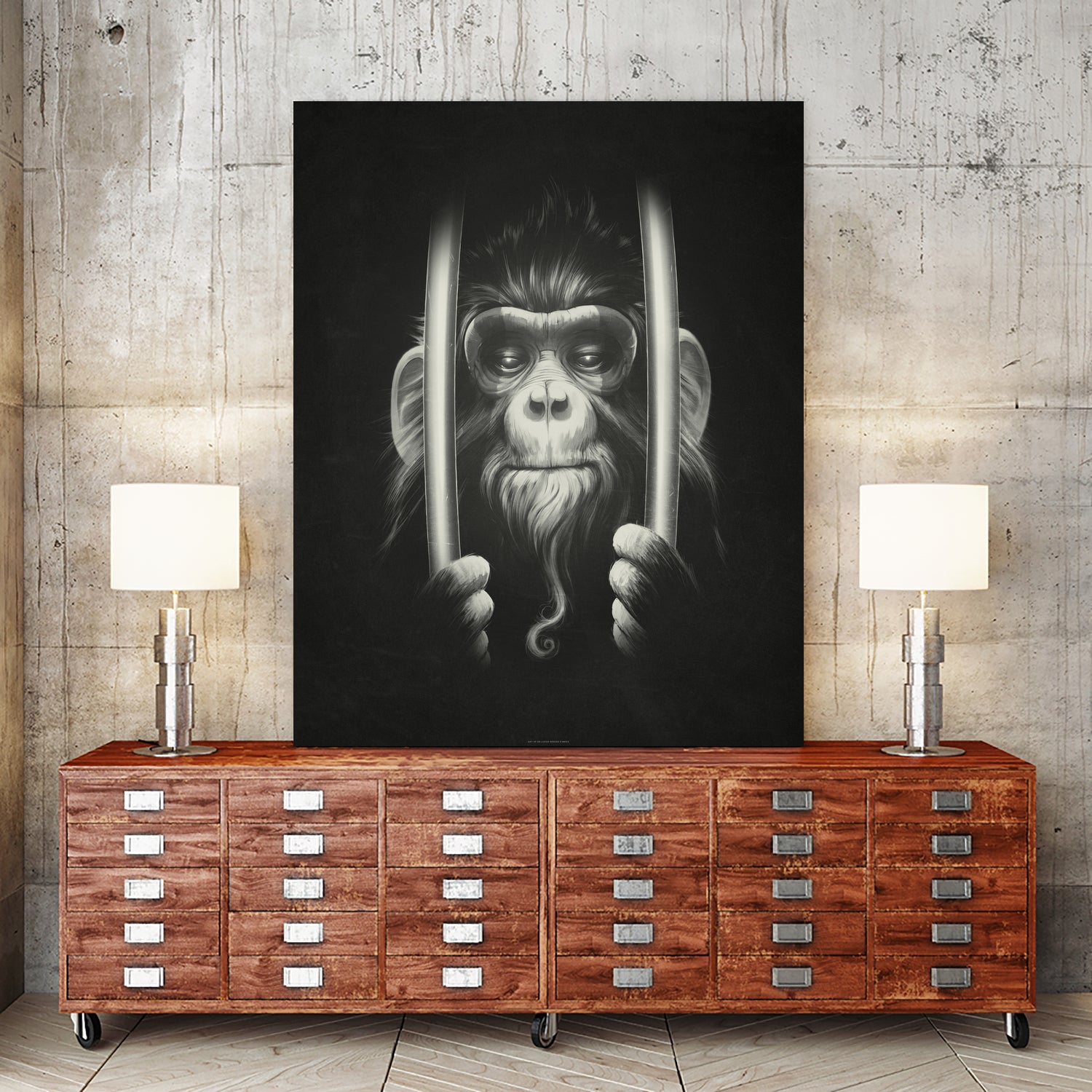 Prisoner II by Lukáš Brežák on GIANT ART - black digital painting