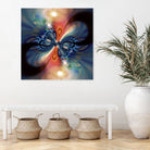 Infinity Machine 231 by Sean Mullin on GIANT ART - blue digital painting