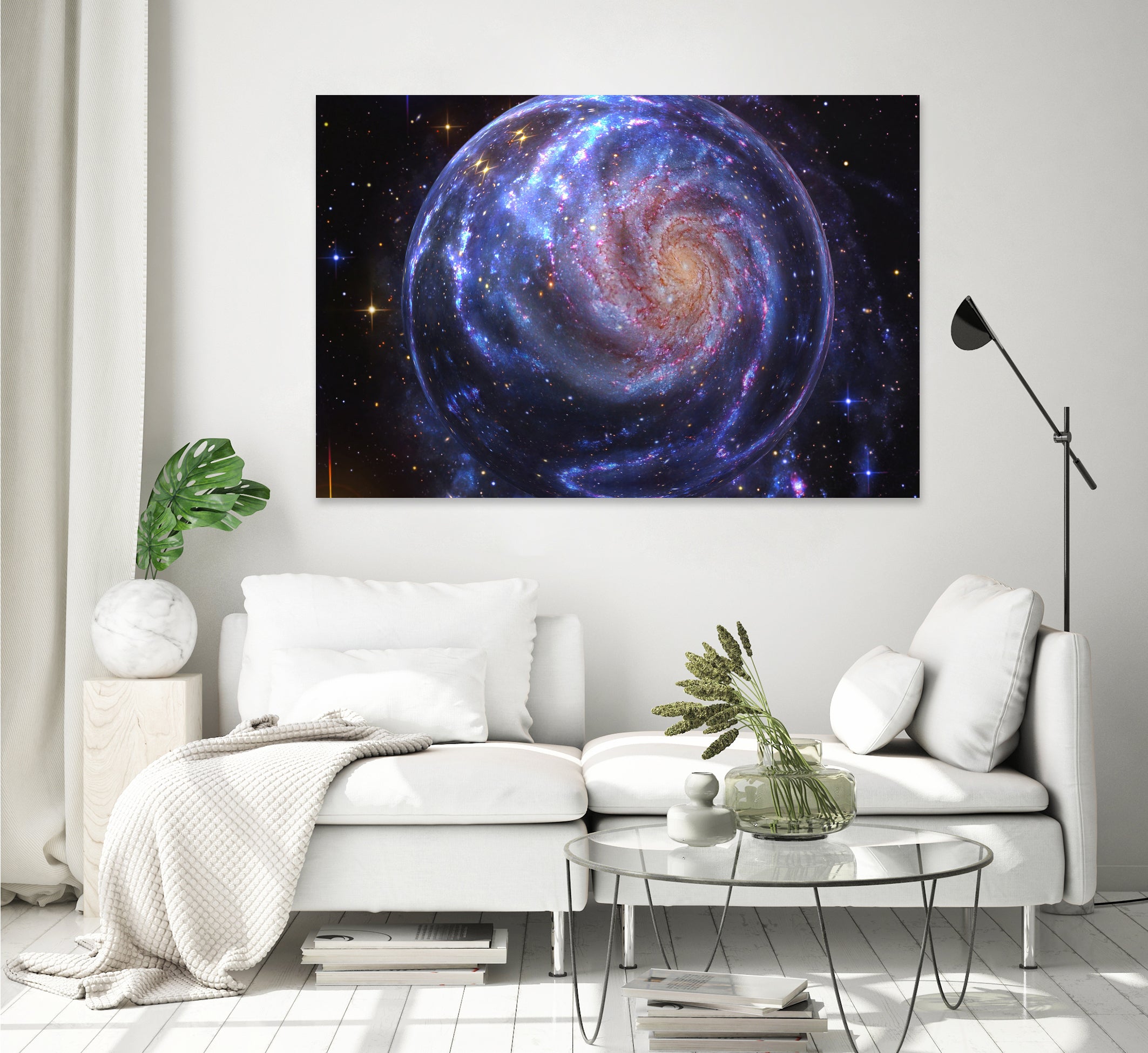 Galaxy Bubble by Erika Kaisersot on GIANT ART - blue photo manipulation