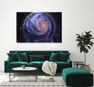 Galaxy Bubble by Erika Kaisersot on GIANT ART - blue photo manipulation