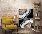 Yin Yang Agate Glitter Glam #8 #gem #decor #art by Anita & Bella Jantz on GIANT ART - black photo illustration