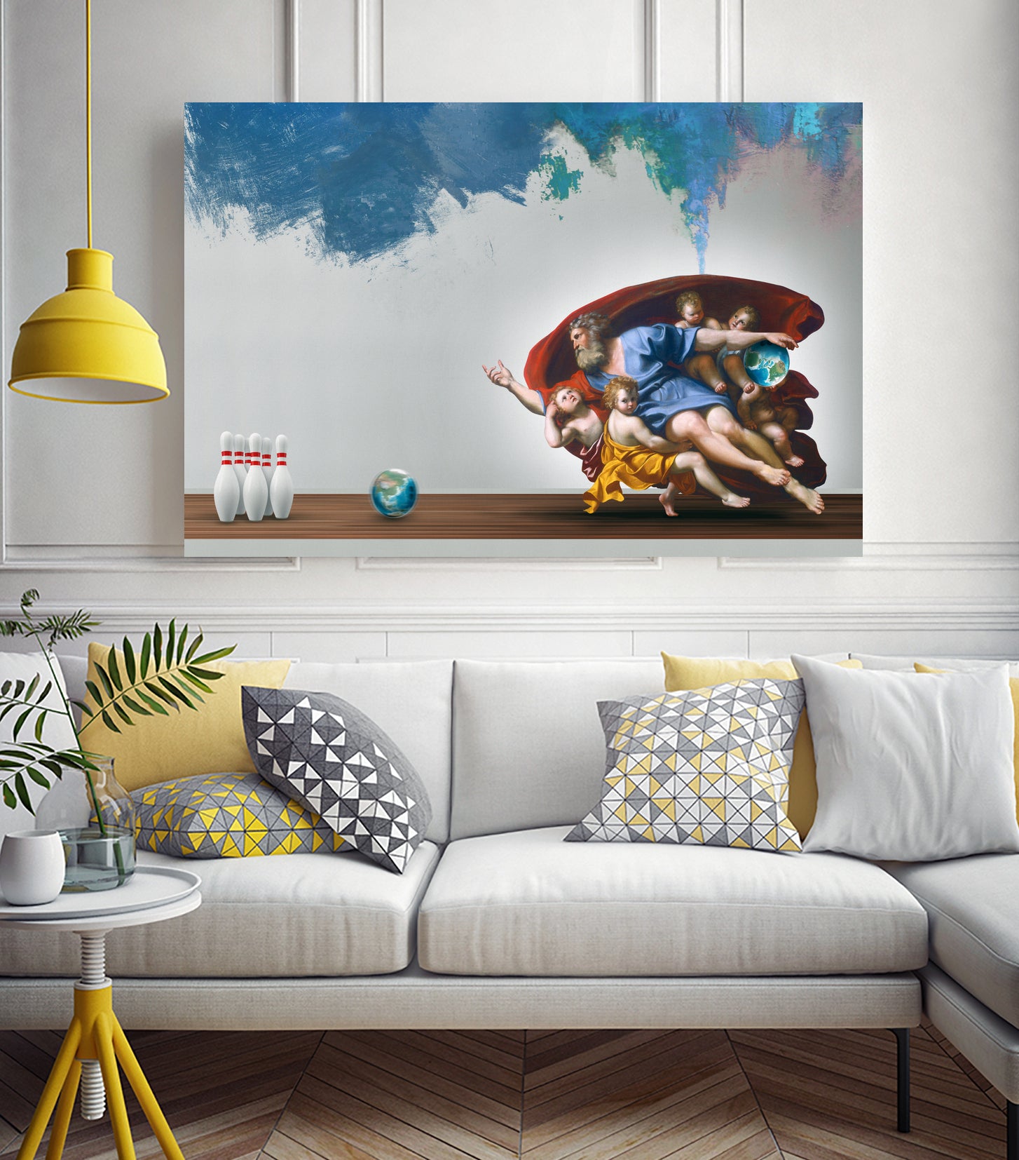 2020 by José Luis Guerrero on GIANT ART - blue photo manipulation