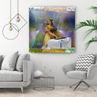 DJ by José Luis Guerrero on GIANT ART - yellow photo manipulation