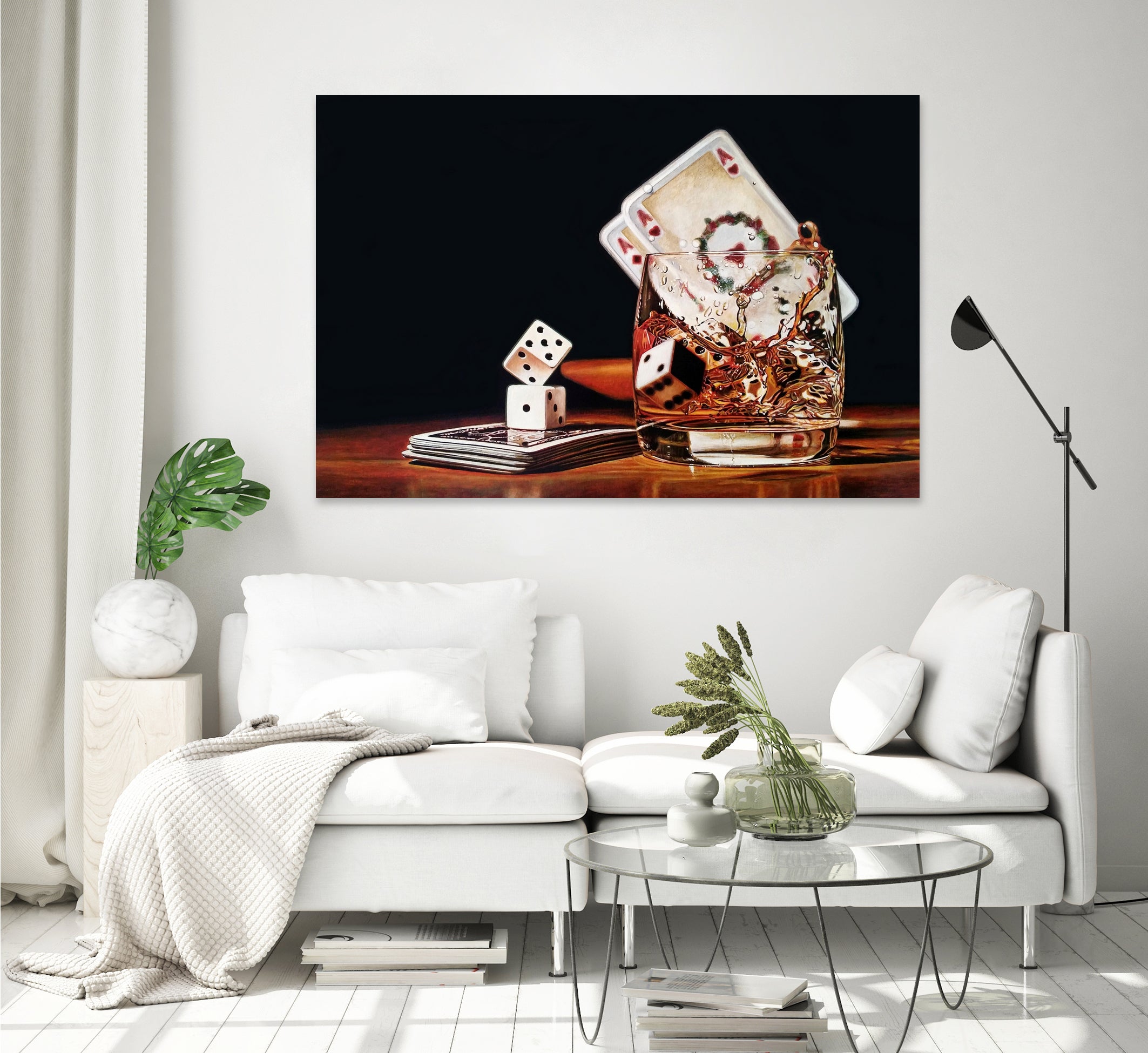 After Hours III by João Bello on GIANT ART - orange mixed media