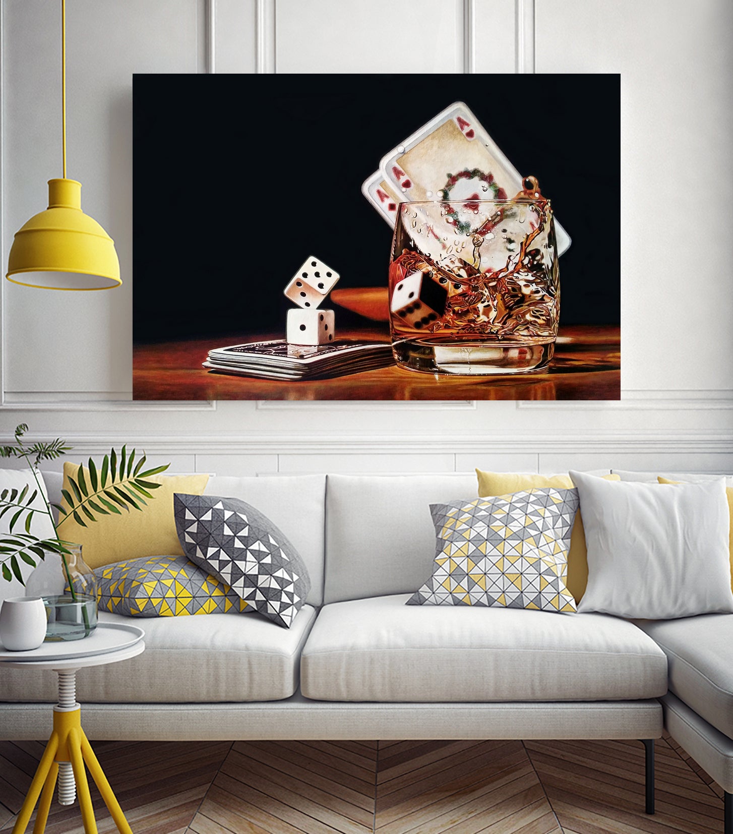 After Hours III by João Bello on GIANT ART - orange mixed media