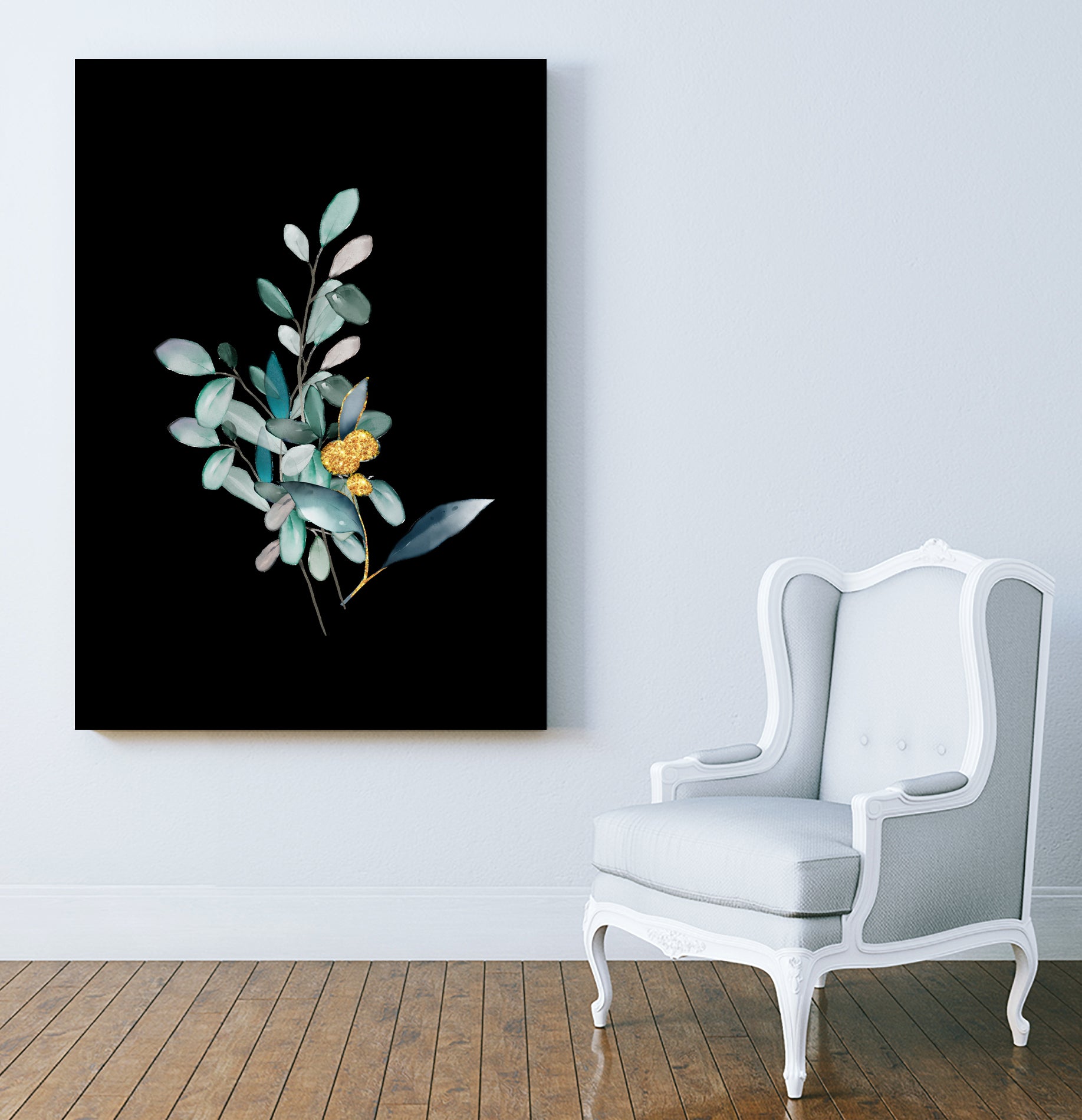 Wild Garden II by Studio North on GIANT ART - green digital painting