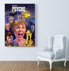 Psycho by Dave Robinson on GIANT ART - fuchsia digital painting