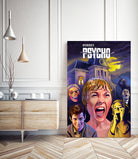 Psycho by Dave Robinson on GIANT ART - fuchsia digital painting