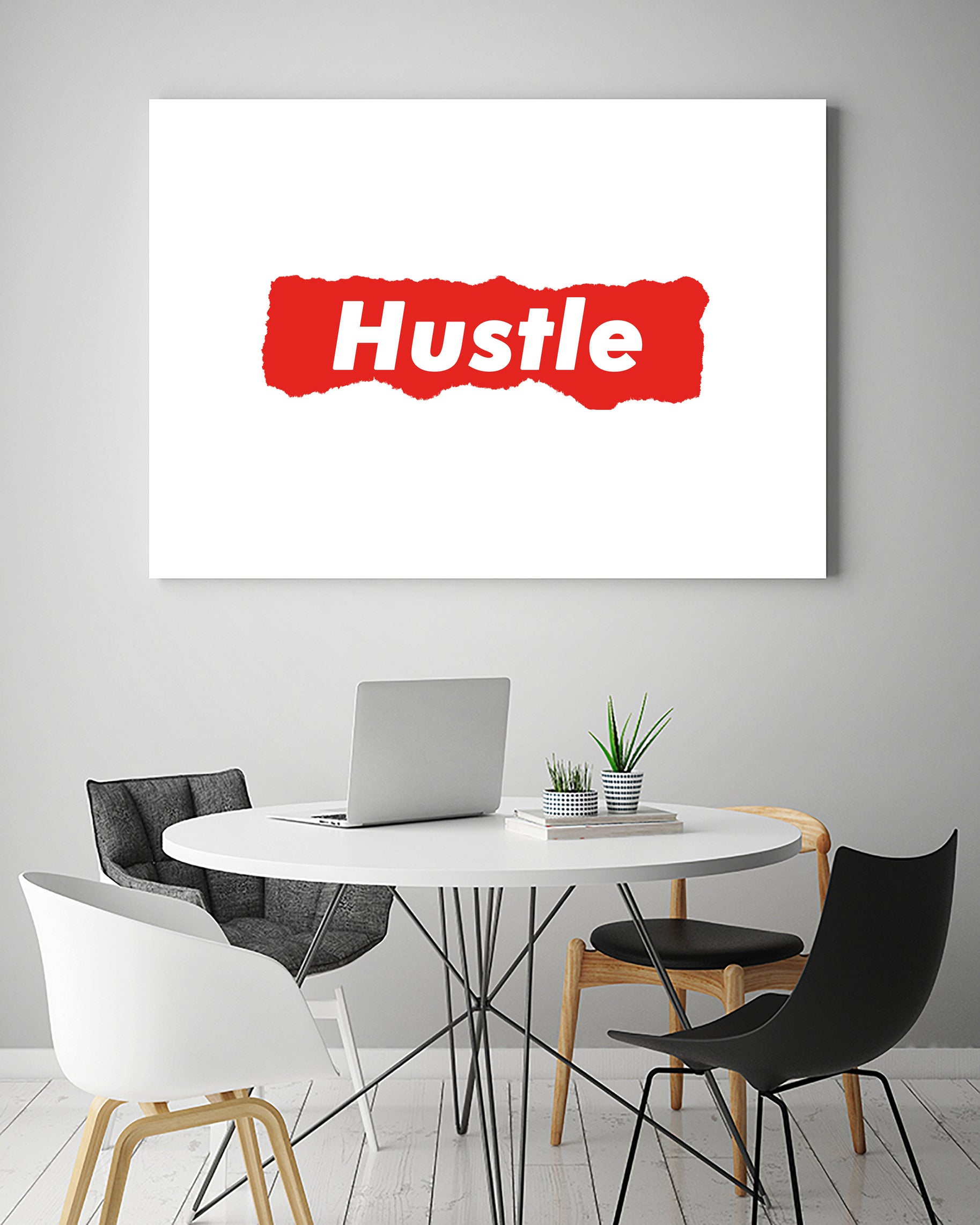 Hustle by John Regger on GIANT ART - white photo illustration