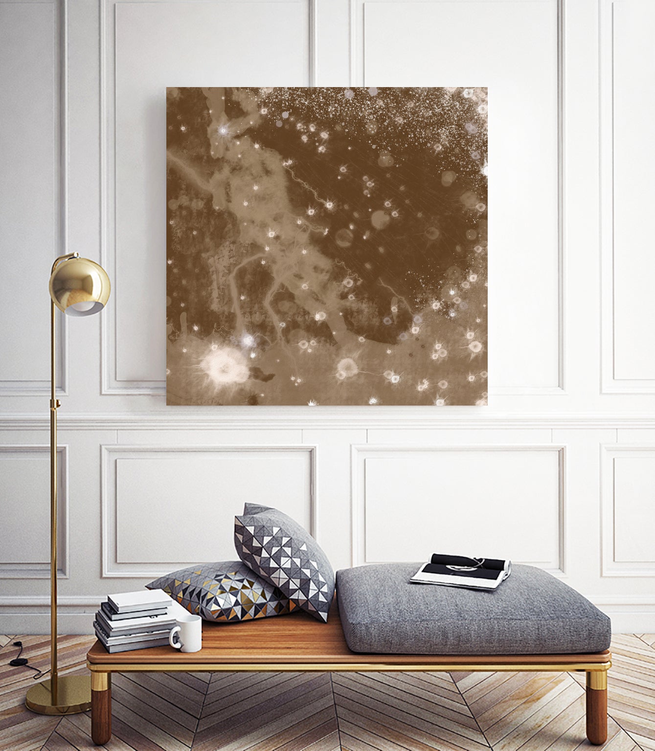 Ganymede by Brandi Untz on GIANT ART - brown digital painting