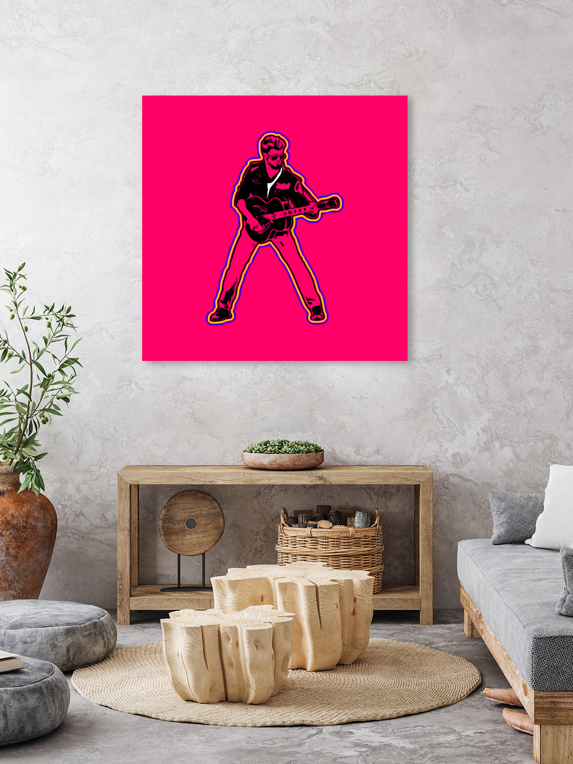 George Michael | Pop Art by William Cuccio on GIANT ART - pink digital painting