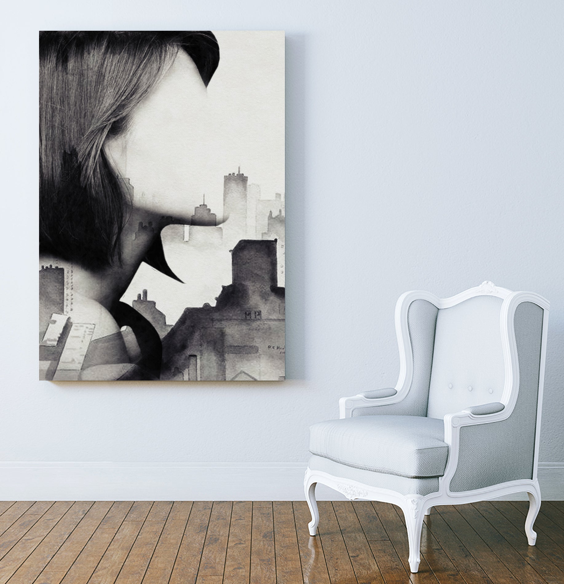 Faded ... by Menelaos Trompoukis on GIANT ART - white digital painting