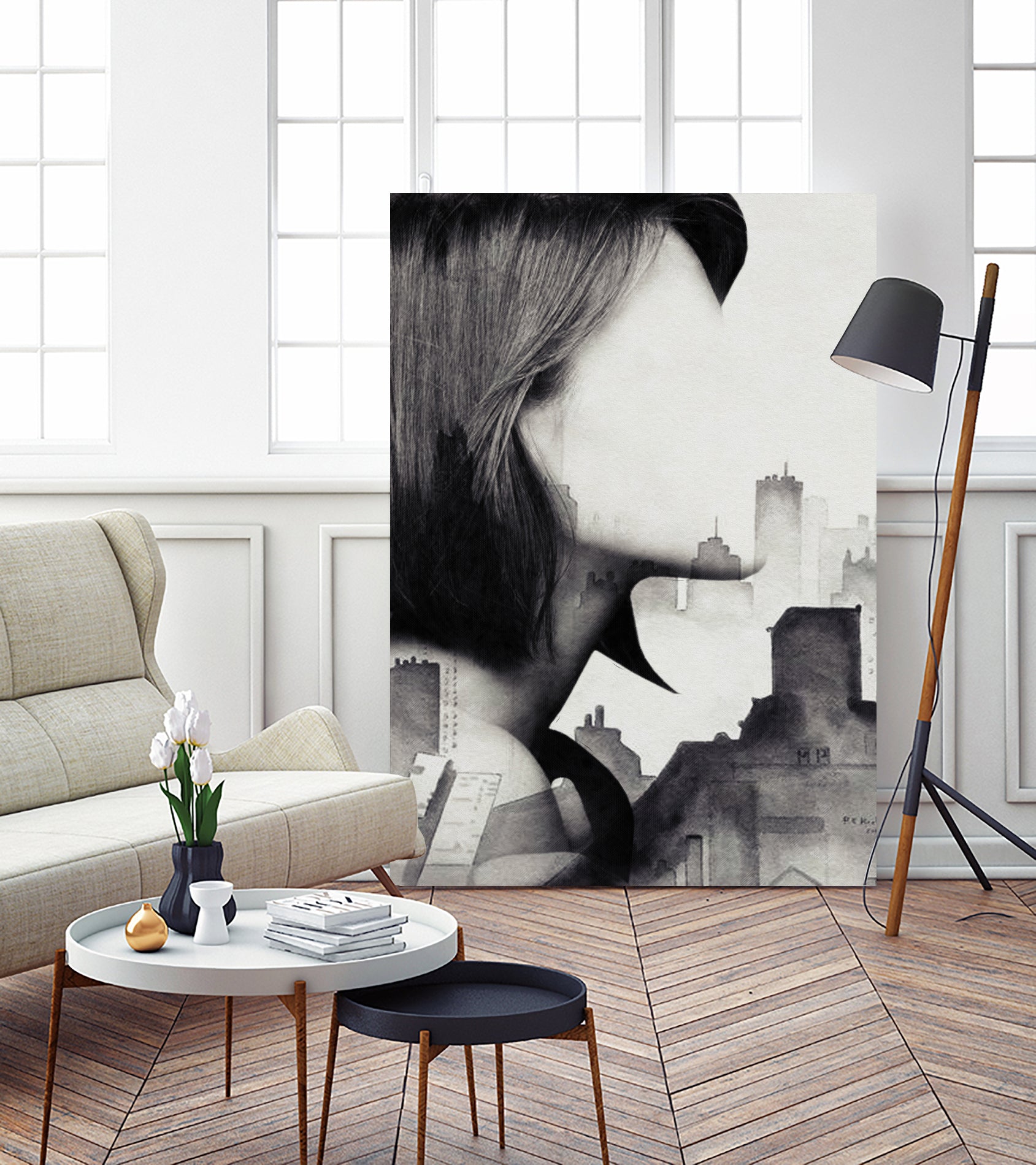 Faded ... by Menelaos Trompoukis on GIANT ART - white digital painting