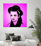 Boy George | Pop Art by William Cuccio on GIANT ART - pink digital painting