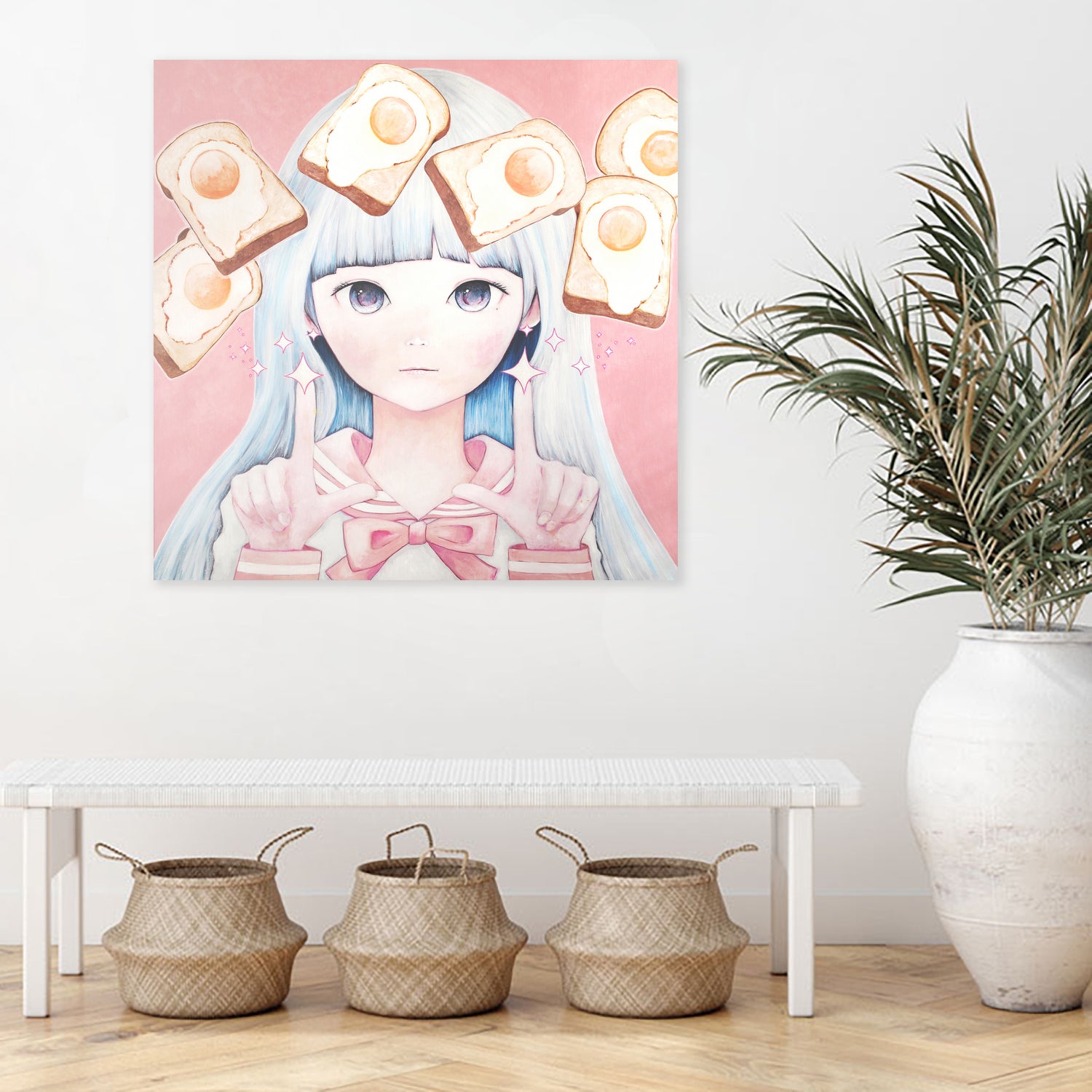 Awww Flying Breakfast 1.1 by Kaoru Hasegawa on GIANT ART - white character design