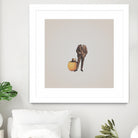 Pumpkin Mugshot by Isa Valimaki on GIANT ART - orange photo manipulation