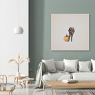 Pumpkin Mugshot by Isa Valimaki on GIANT ART - orange photo manipulation