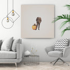 Pumpkin Mugshot by Isa Valimaki on GIANT ART - orange photo manipulation