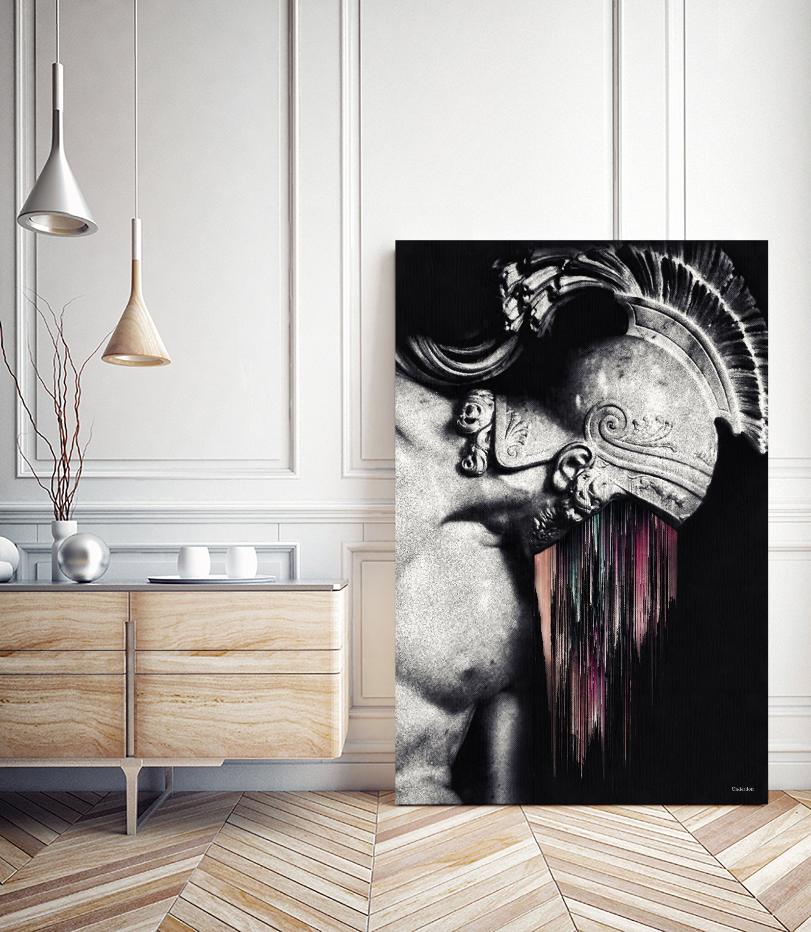 Degradation by Menelaos Trompoukis on GIANT ART - black digital painting