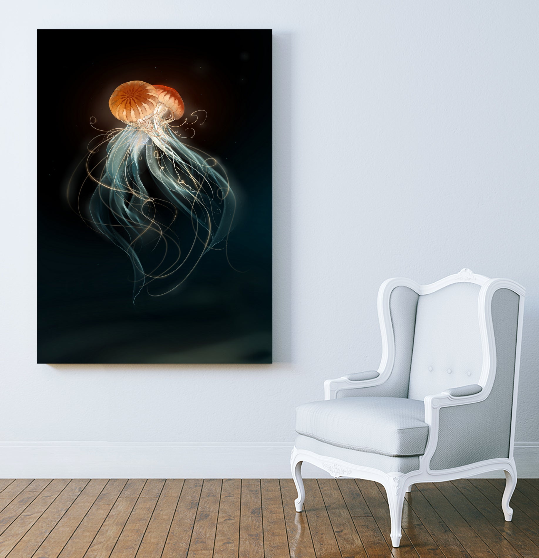 Tied to you by Cyril Rolando on GIANT ART - black digital painting