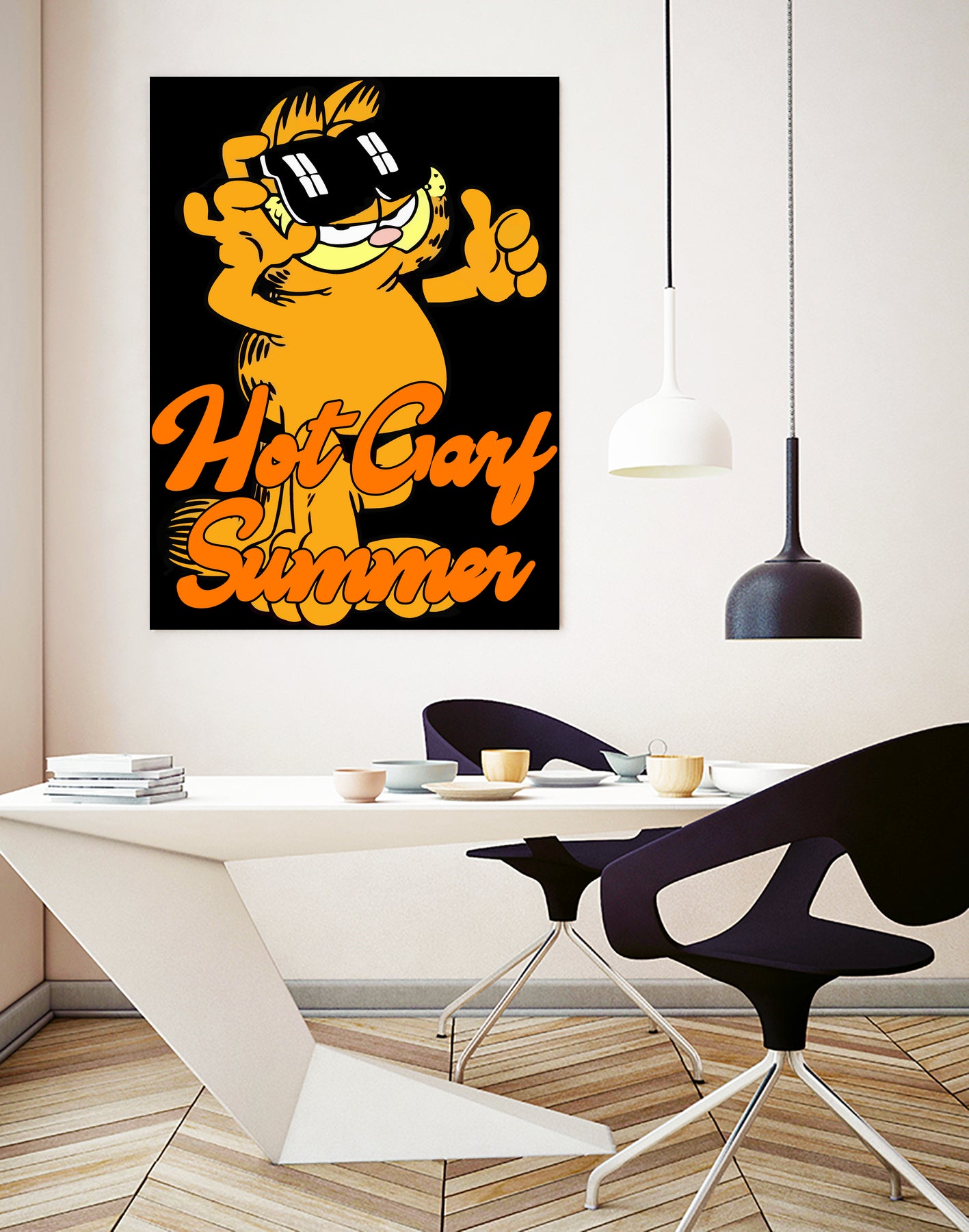 HOT GARF SUMMER by Denai Islam Sabanayo on GIANT ART - white vector illustration