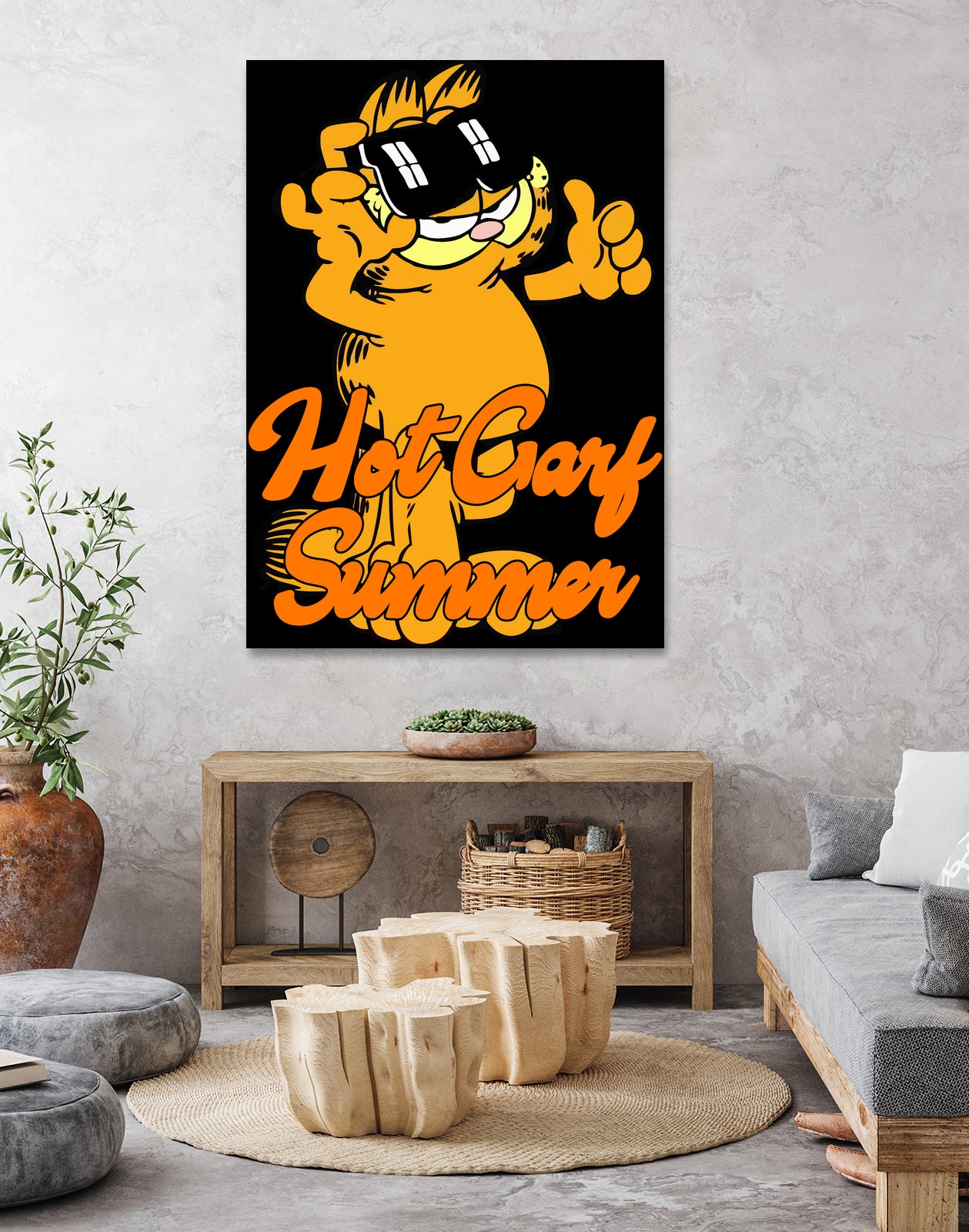 HOT GARF SUMMER by Denai Islam Sabanayo on GIANT ART - white vector illustration