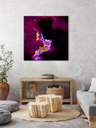 100 Nebulas in Space 018 by Raul Andre Petrasanta on GIANT ART - red digital painting