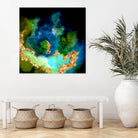 100 Nebulas in Space 064 by Raul Andre Petrasanta on GIANT ART - blue digital painting