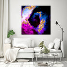 100 Nebulas in Space 088 by Raul Andre Petrasanta on GIANT ART - blue digital painting