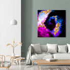 100 Nebulas in Space 088 by Raul Andre Petrasanta on GIANT ART - blue digital painting
