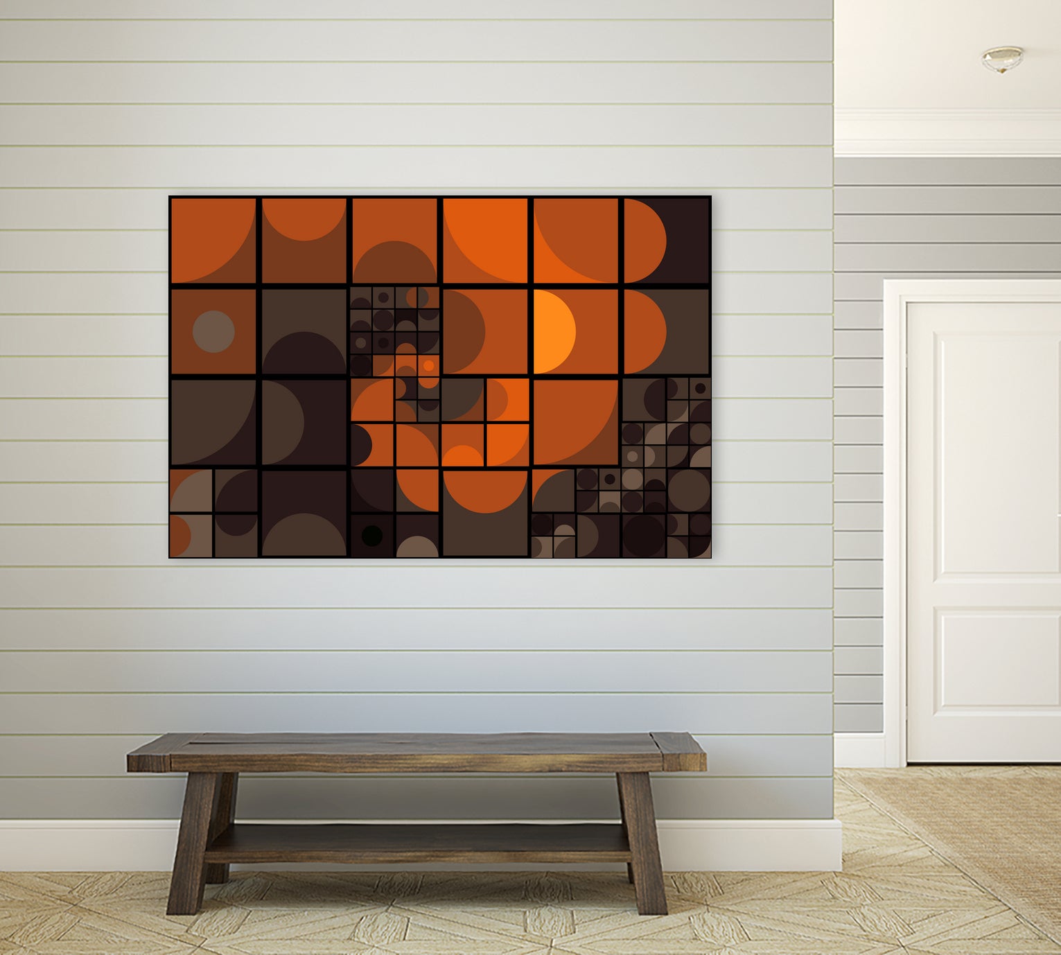 Gargantua by Sean Mullin on GIANT ART - orange digital painting