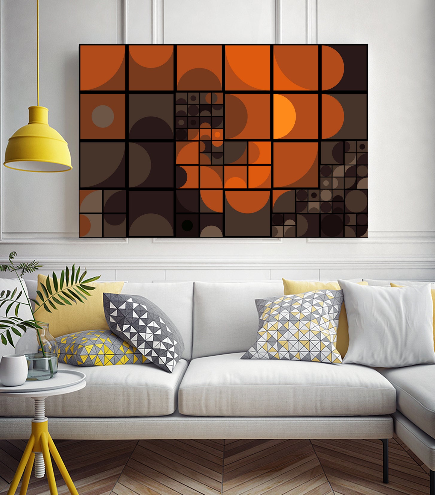 Gargantua by Sean Mullin on GIANT ART - orange digital painting