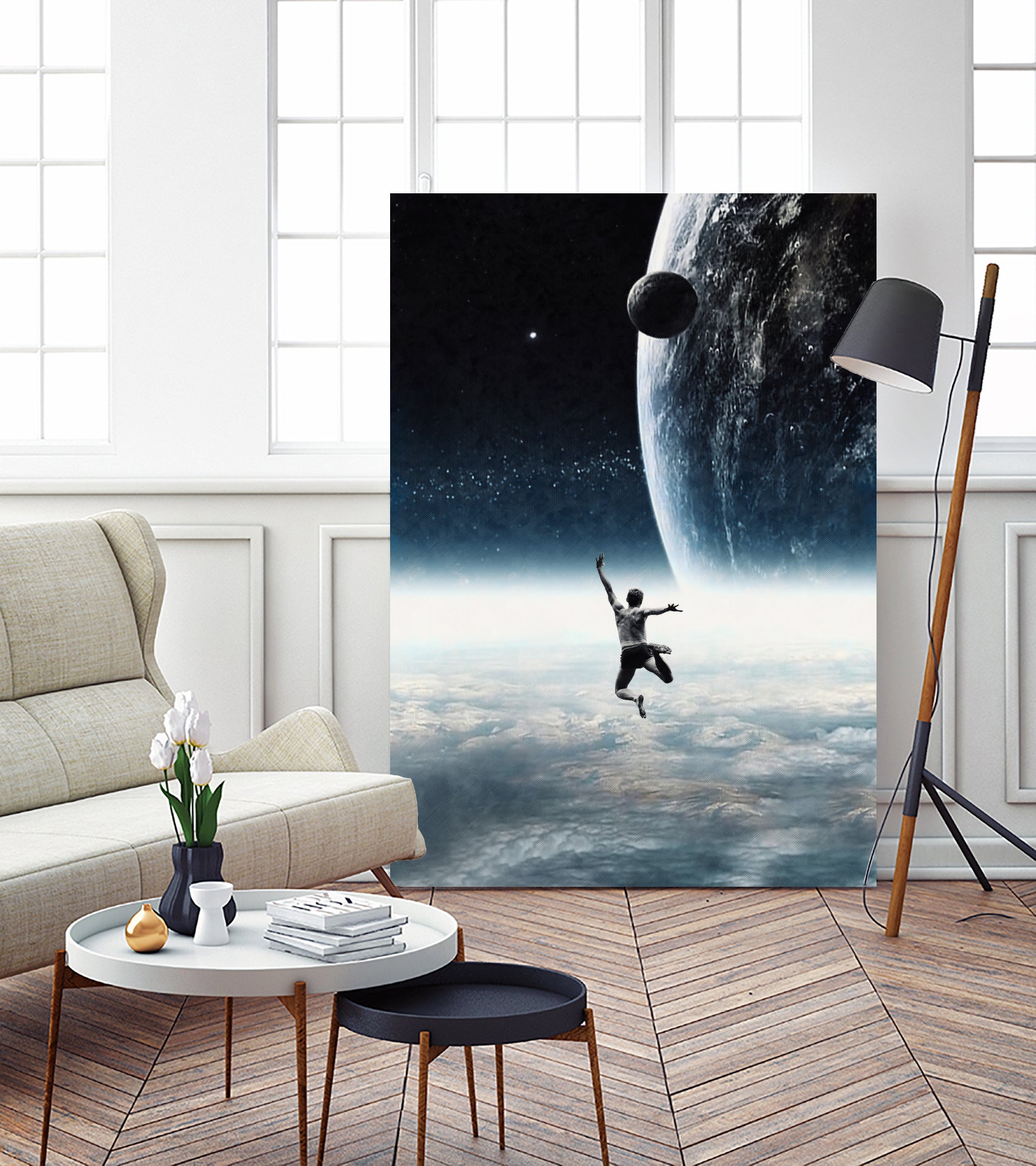 Dive into another world by Menelaos Trompoukis on GIANT ART - blue digital painting