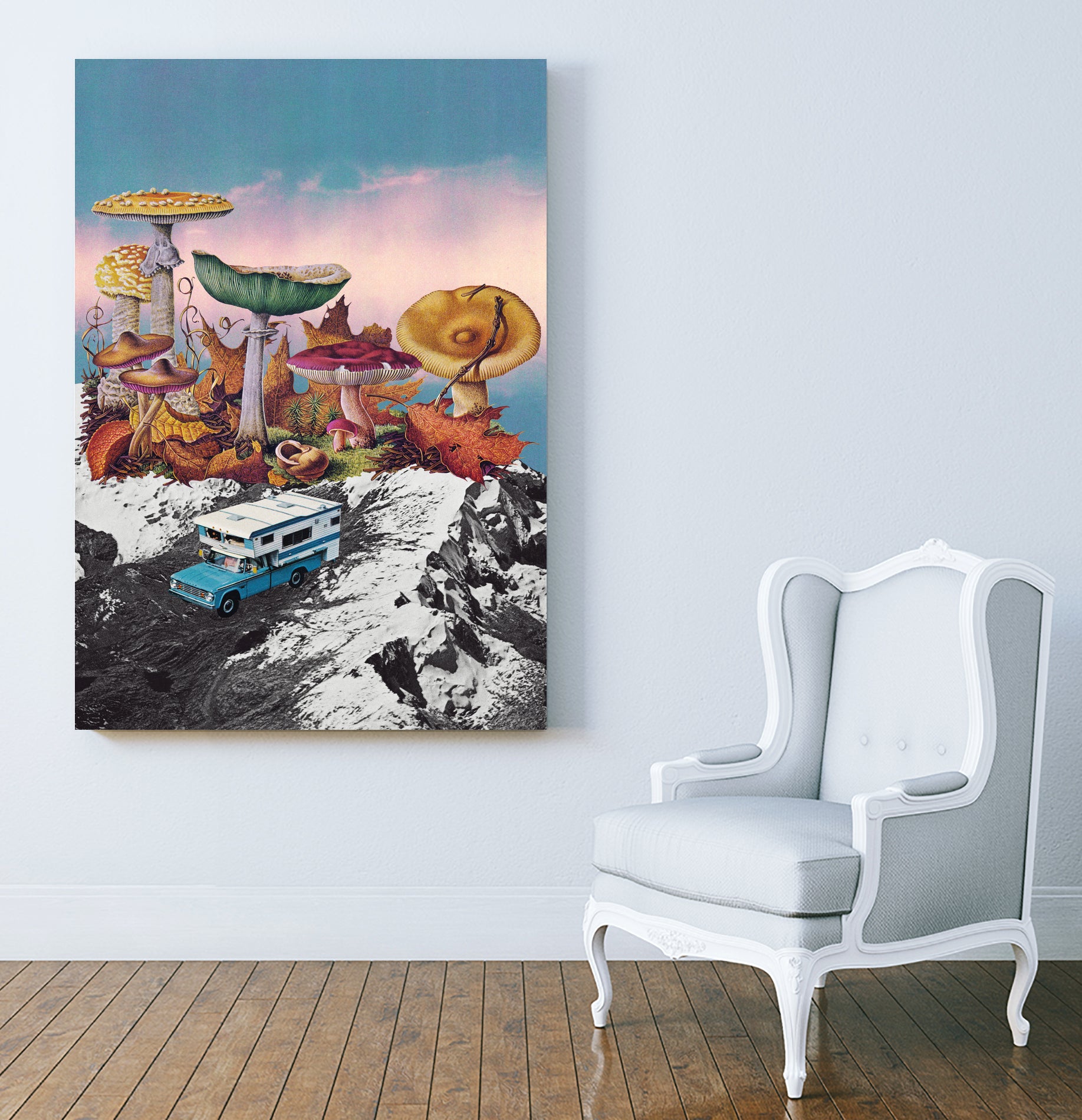 Good Trip by Lerson Pannawit on GIANT ART - blue photo illustration