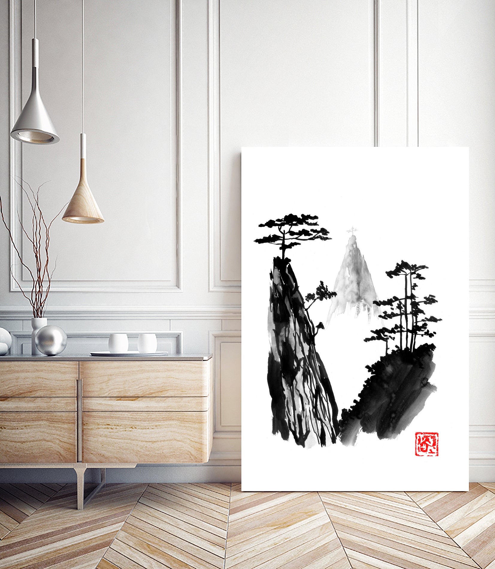 holy mountain by philippe imbert on GIANT ART - black character design